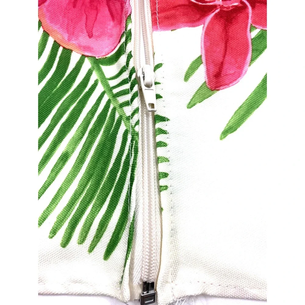 Tablecloth Tropical 60x84 Umbrella Indoor Outdoor Polyester Washable by Sonoma